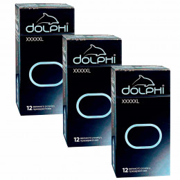 Презервативы Dolphi XXXXXL №36 (3 пачки по 12шт)