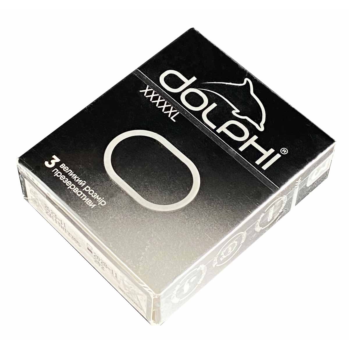 Блок презервативов Dolphi XXXXXL 63шт (21 пачка по 3шт)