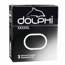 Презервативы Dolphi XXXXXL 3шт (СРОК 06/2024)