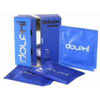 Презервативы Dolphi LUX Delicate (Superfine) 3шт супертонкие - Фото№4