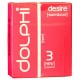 Презервативы Dolphi LUX Desire (Warm&Cool) 3шт разогревающие и пролонгирующие