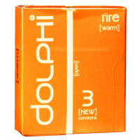 Презервативы Dolphi LUX Fire (Warm) 3шт разогревающие - Фото№4