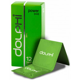 Презервативы Dolphi LUX Power (Cool) 12шт пролонгирующие