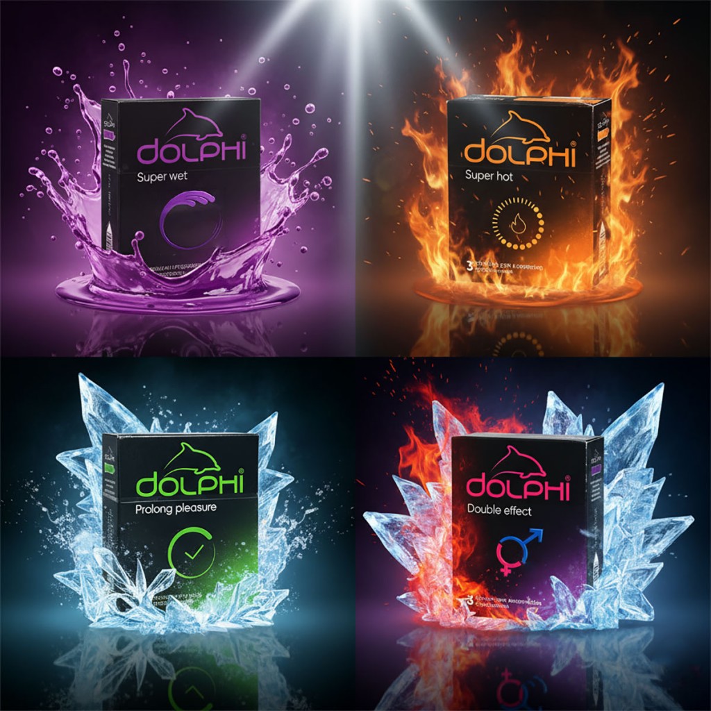 Пробний комплект DOLPHI 12шт - 4 нових види!