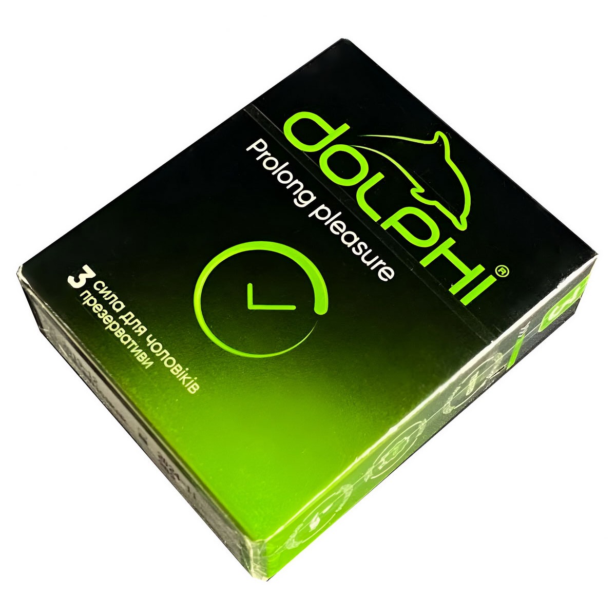 Презервативы Dolphi Prolong Pleasure пролонгирующие 3шт