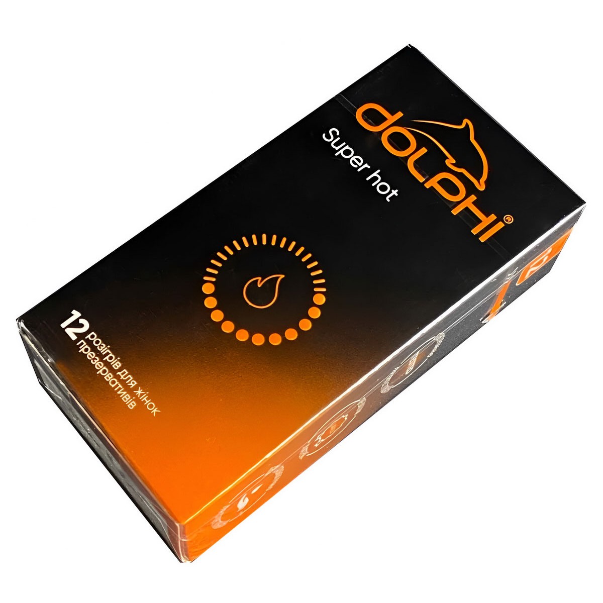 Презервативи Dolphi Super Hot зі збуджуючою змазкою (3 пачки по 12шт)