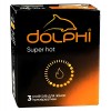 Презервативы Dolphi Super Hot с возбуждающей смазкой 3шт