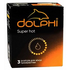 Презервативы Dolphi NEW Super Hot 3шт (СРОК 04/2024)