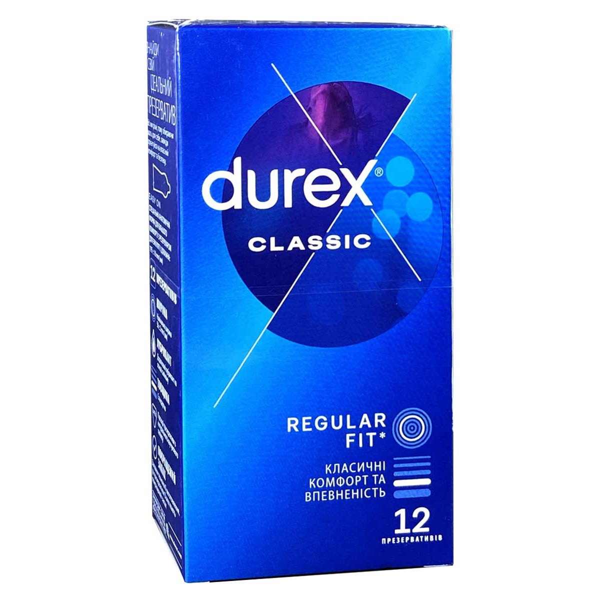 Презервативы DUREX 12шт Classic⚡️Prezervativi.in.ua