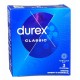 Презервативи латексні з силіконовою змазкою DUREX Сlassic (класичні), 3 шт.