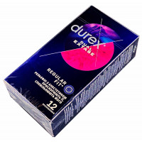 Блок презервативов Durex 6 пачек №12 Dual Extase - Фото№2