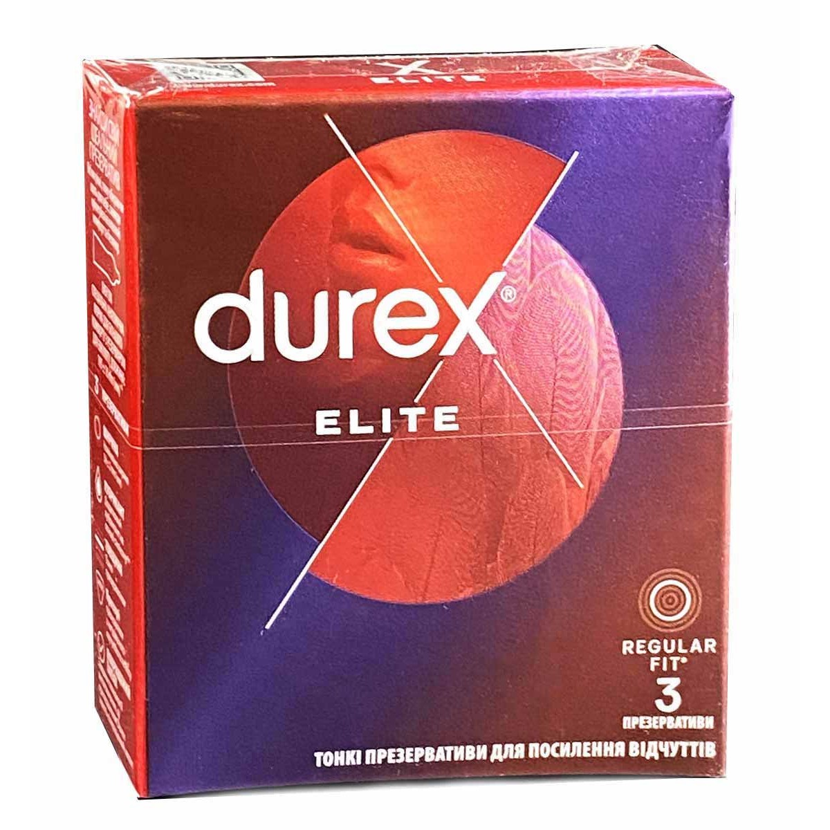 Презервативы DUREX 3шт Elite⚡️Prezervativi.in.ua