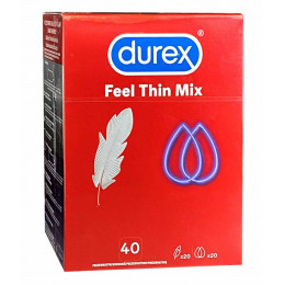 Презервативы DUREX Feel thin Mix 40шт