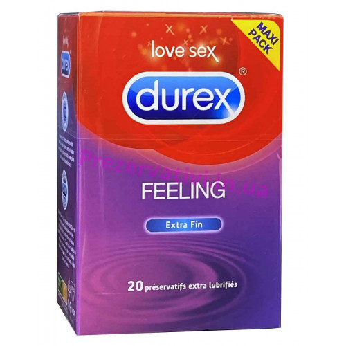 Презервативы DUREX Feeling тонкие 20 шт (UK) - Фото№1