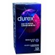 Презервативы латексные с силиконовой смазкой DUREX Intense Orgasmic (рельефные, со стимулирующим гелем-смазкой), 12 шт.