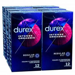 Блок презервативов DUREX 6 пачек 12шт Intense Новинка!