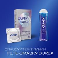 Блок презервативов Durex 6 пачек 12шт Invisible ExtraLube с дополнительной смазкой - Фото№5