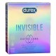 Презервативи латексні з силіконовою змазкою DUREX Invisible Extra Lube (ультратонкі з додатковою змазкою), З шт.