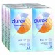 Блок презервативов Durex 6 пачек 12шт Invisible XL увеличенного размера