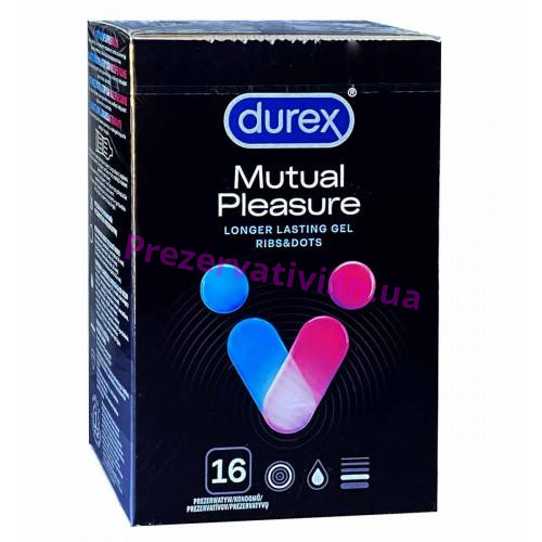 Презервативы Durex Mutual Pleasure New design 16шт - Фото№1