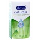 Презервативи латексні з гелем-змазкою DUREX Naturals (тонкі), 12 шт.