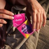 Блок презервативов Durex 12 пачек 3шт Pleasuremax - Фото№2
