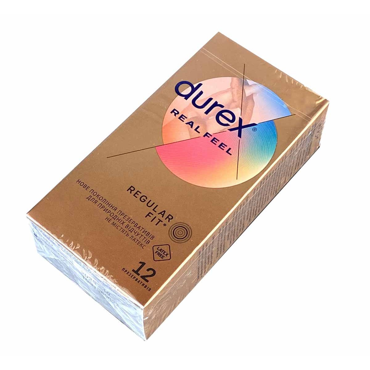 Презервативы DUREX 12шт Real feel⚡️Prezervativi.in.ua