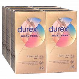 Блок презервативов DUREX 6 пачек 12шт Realfeel