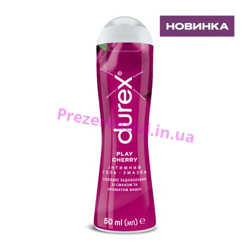Комплект гель-смазок Durex Play Cheeky Cherry с запахом вишни 3 шт (3*50мл) (PL) - Фото№1