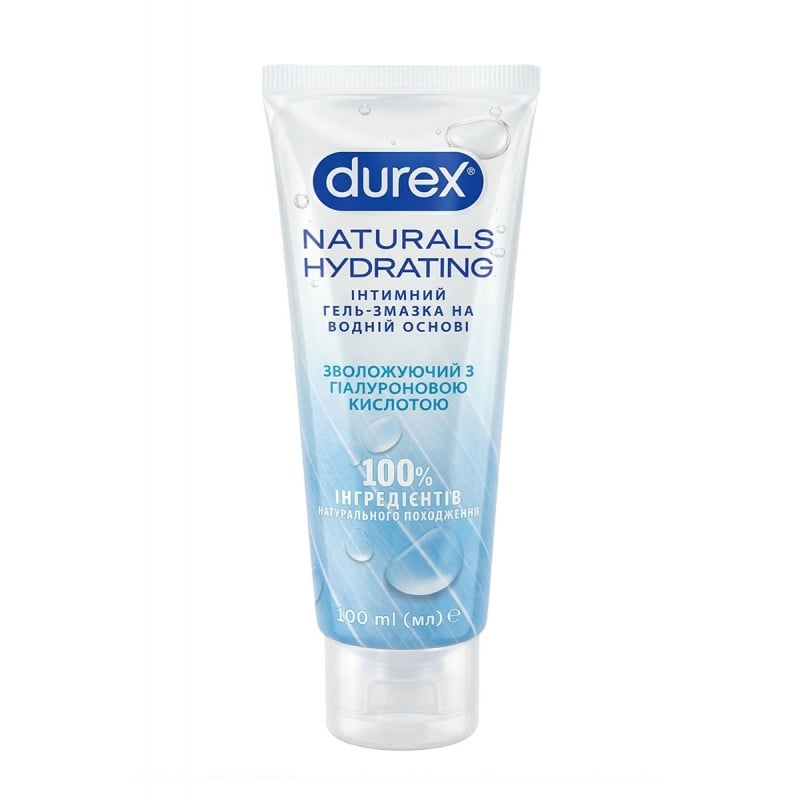 Лубрикант Durex Naturals Hydrating 100 мл — натуральне зволоження
