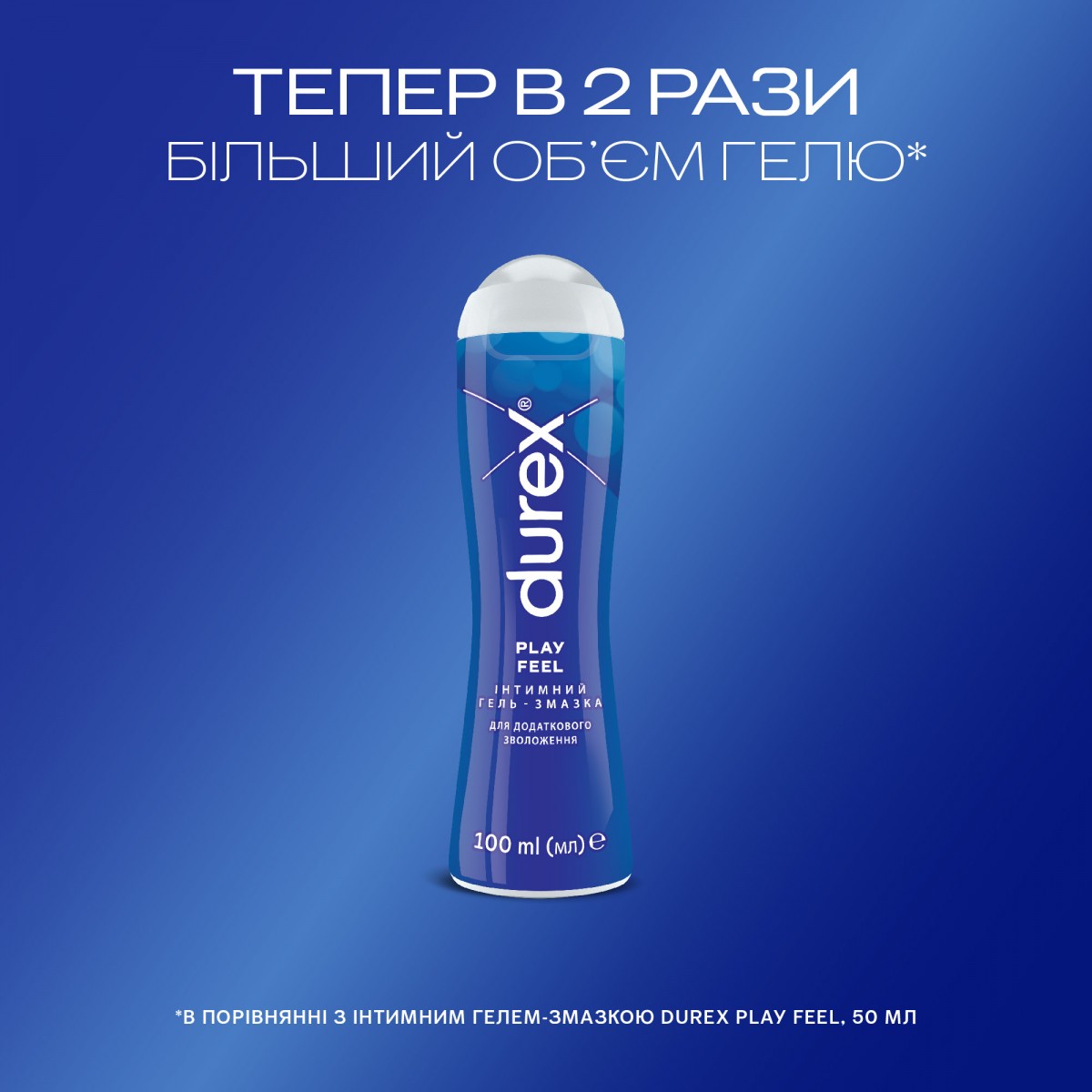 Интимный лубрикант Durex Play Feel 100 мл