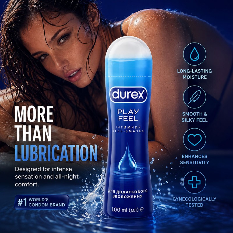 Лубрикант Durex Play Feel 100мл