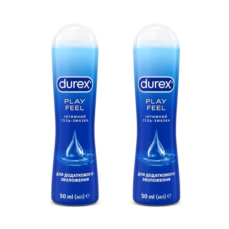 Комплект лубрикантов DUREX Play Feel 50мл — 2шт