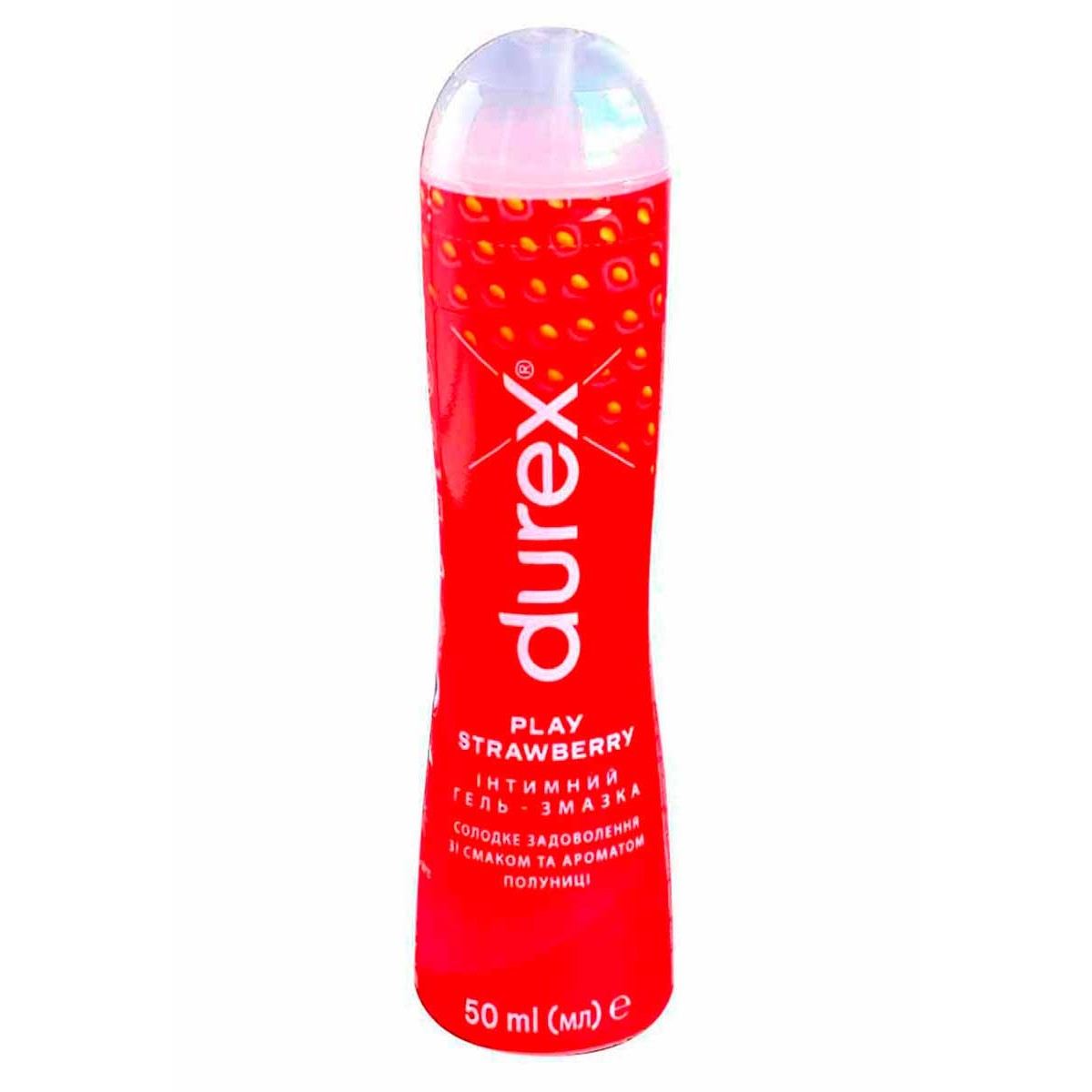 Съедобный лубрикант  Durex Sweet Strawberry 50 мл