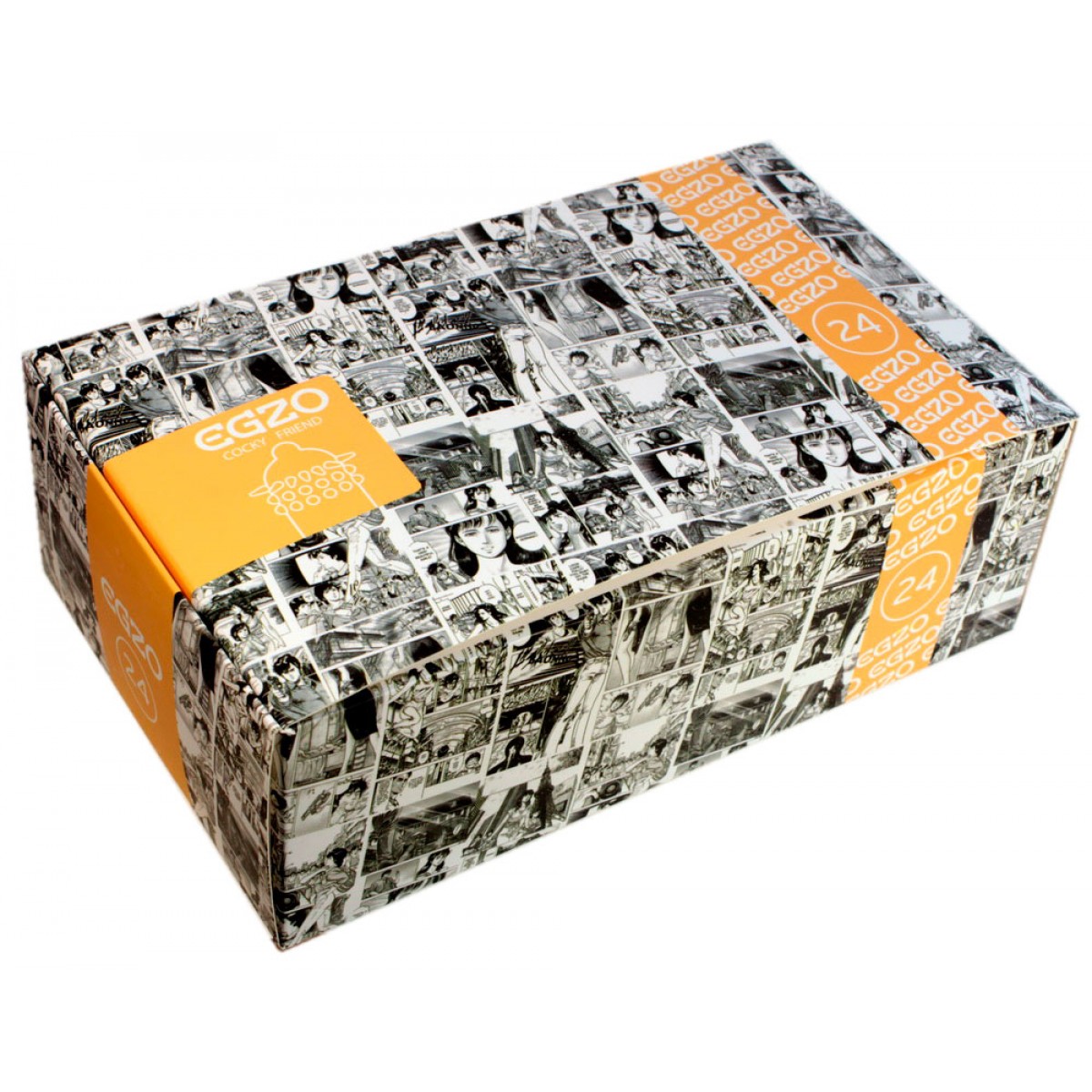 Презервативы EGZO Lucky Dude с усиками 1шт НОВЫЙ ДИЗАЙН