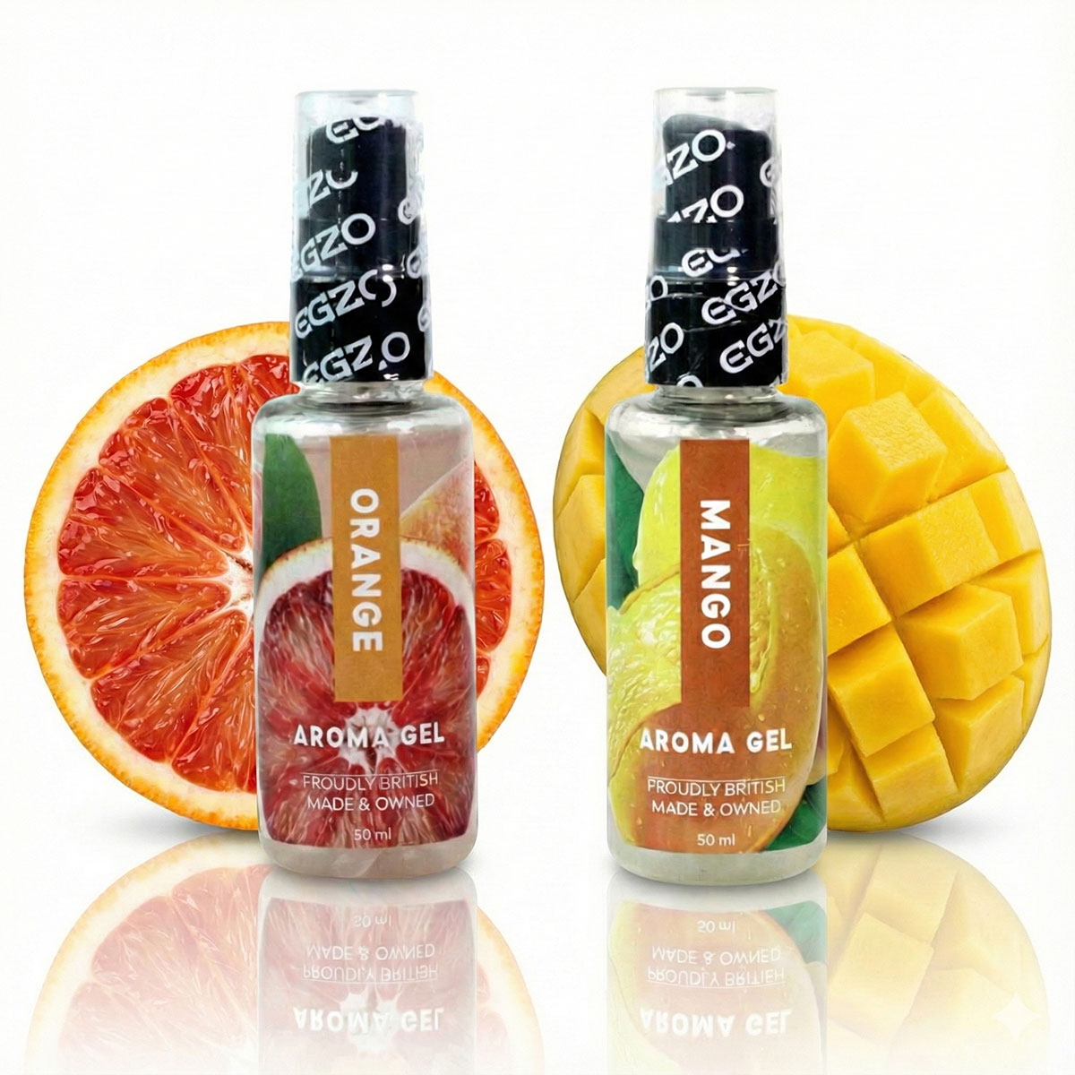 Комплект оральных гелей EGZO Aroma Gel Манго и Апельсин (2 геля по 50мл)