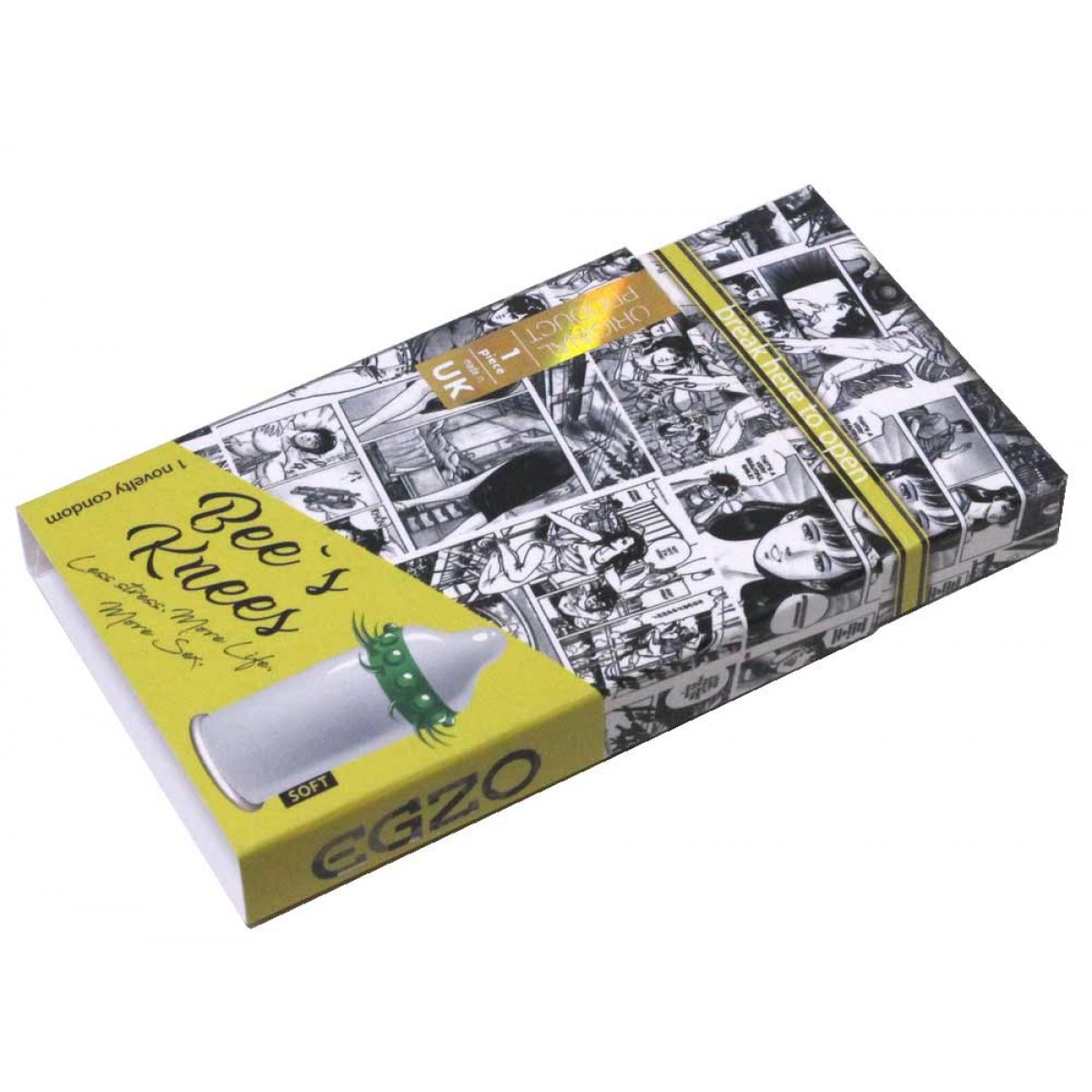 Презервативы EGZO Bee`s Knees с усиками 4 пачки по 1шт