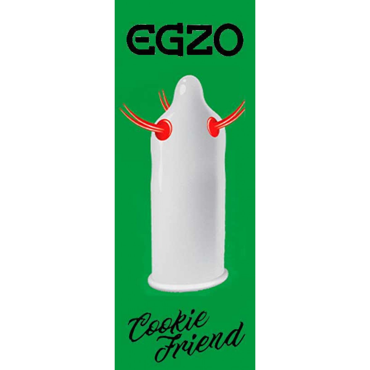 Презервативы EGZO Cocky Friend с усиками 4 пачки по 1шт