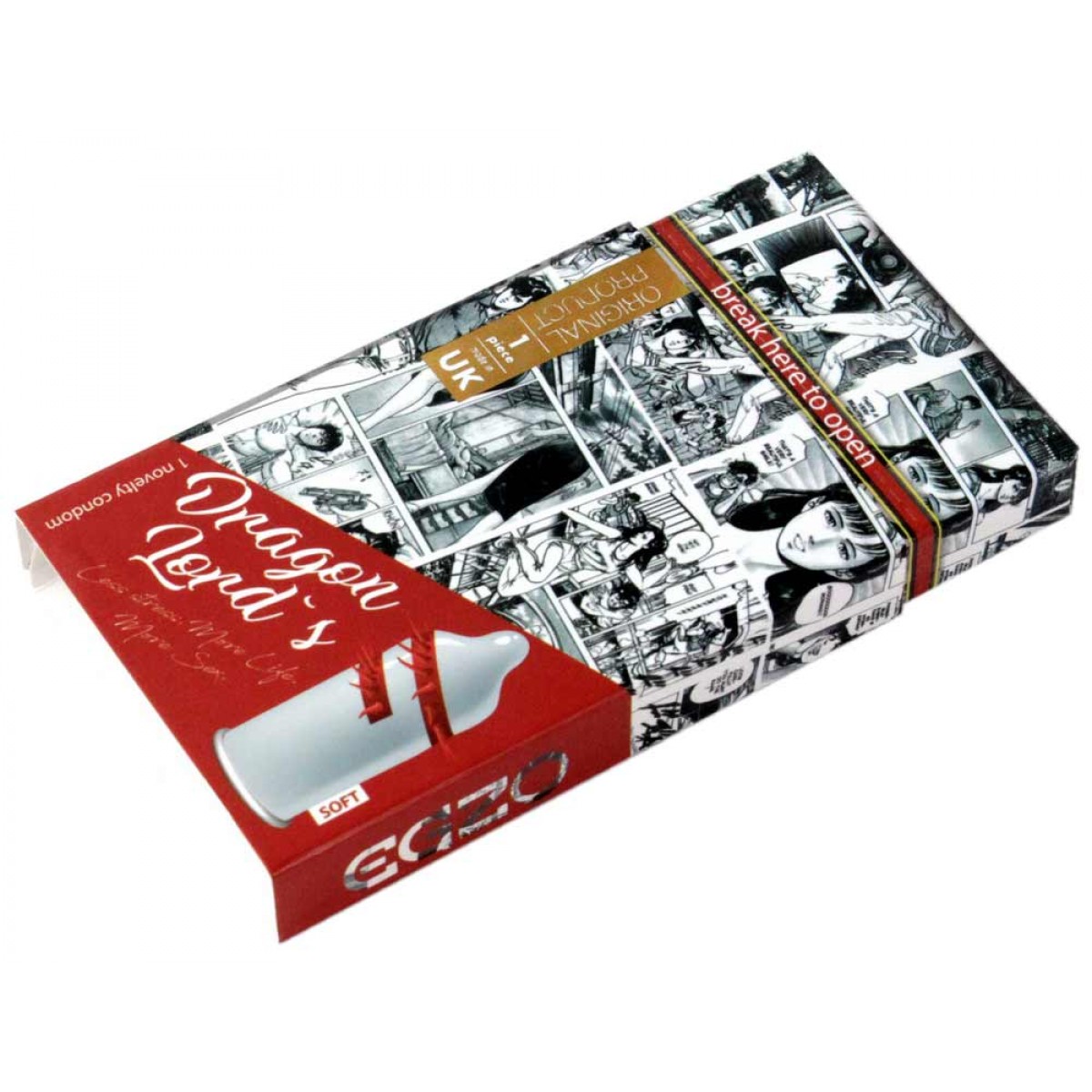 Презервативы EGZO Dragon Lord`s с усиками 1шт НОВЫЙ ДИЗАЙН