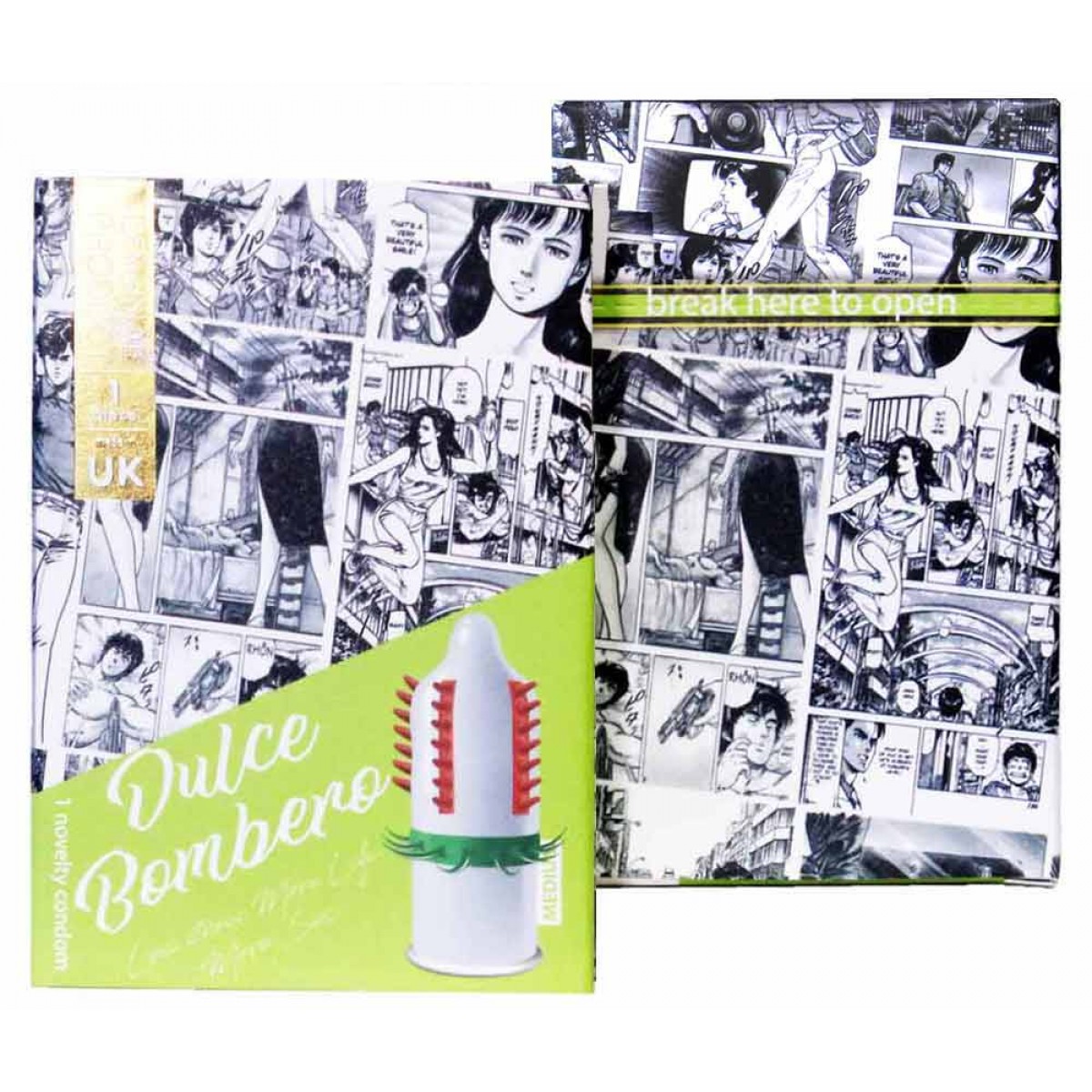 Презервативи EGZO Dulce Bombero з вусиками 4 пачки по 1шт