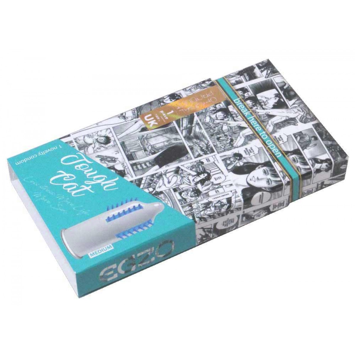 Презервативы EGZO Tought Cat с усиками 1шт НОВЫЙ ДИЗАЙН