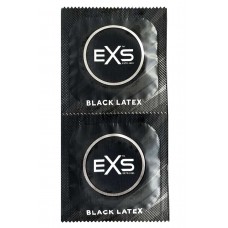 Черные презервативы EXS Black Latex 2шт