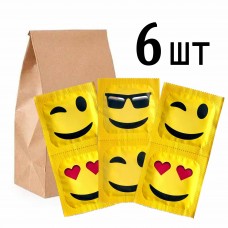Презервативы EXS Emoji 6шт