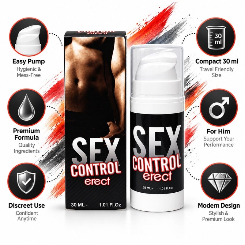 Гель SEX CONTROL ERECT возбуждающий 30мл