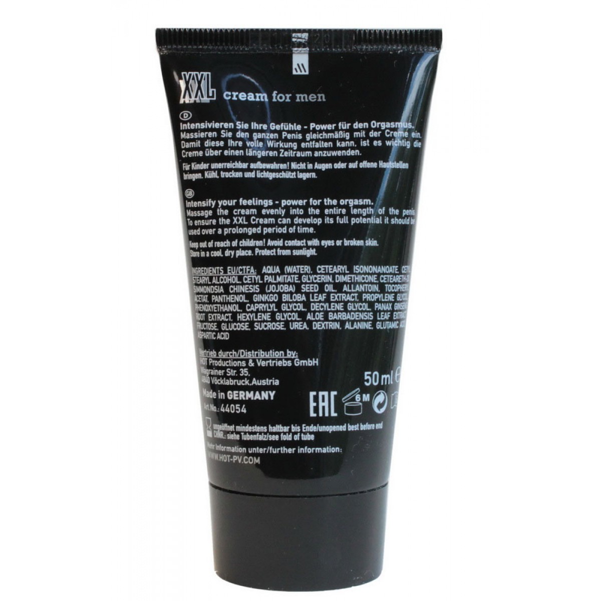 Крем для збільшення пеніса ERO by HOT XXL Creme for Men 50мл⚡️Prezervativi.in.ua