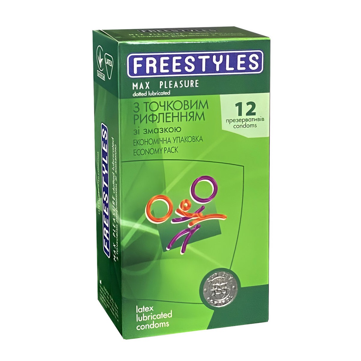 Асорті комплект FREESTYLES 36шт (3 пачки по 12шт)