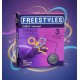Блок презервативів FREESTYLES 30шт Ribbed, ребристі (10 пачок по 3шт)