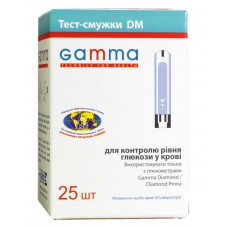 Тест-полоски GAMMA DM 25шт