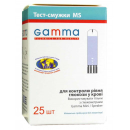Тест-полоски GAMMA MS 25шт