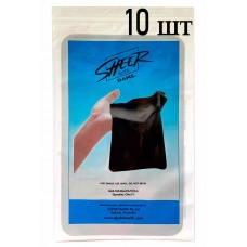 Латексные салфетки Oral Dams Sheer GLYDE Black Cola, 10шт